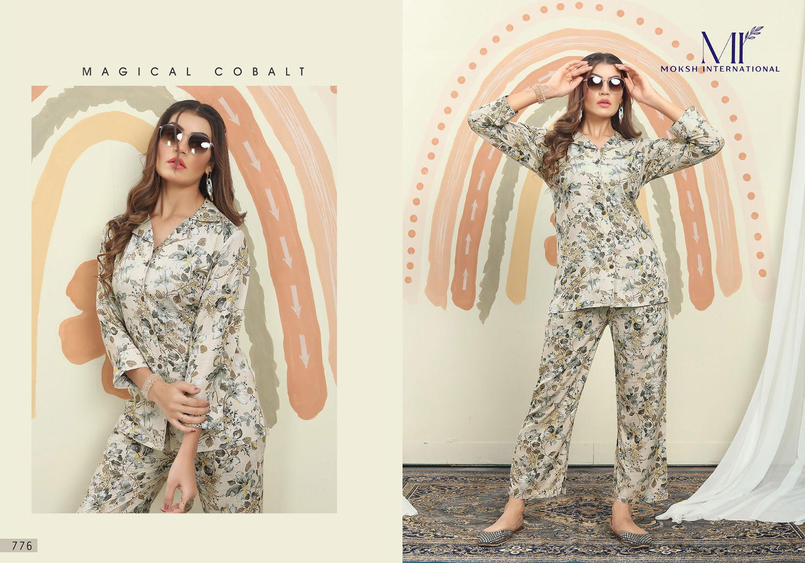 Cord Set Vol 2 By Moksh Printed Western Catalog